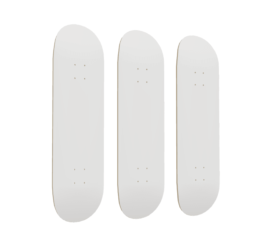 DROMEDA™  BUILD YOUR OWN | Skateboard Deck Triptych