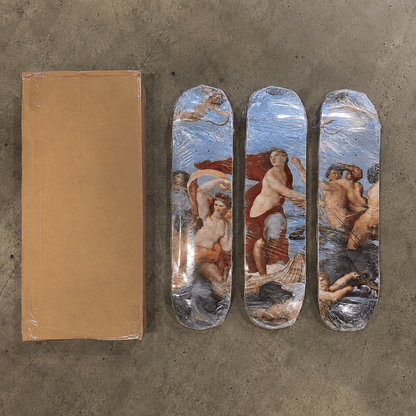 DROMEDA™ Raphael's The Triumph of Galatea | Skateboard Deck Triptych